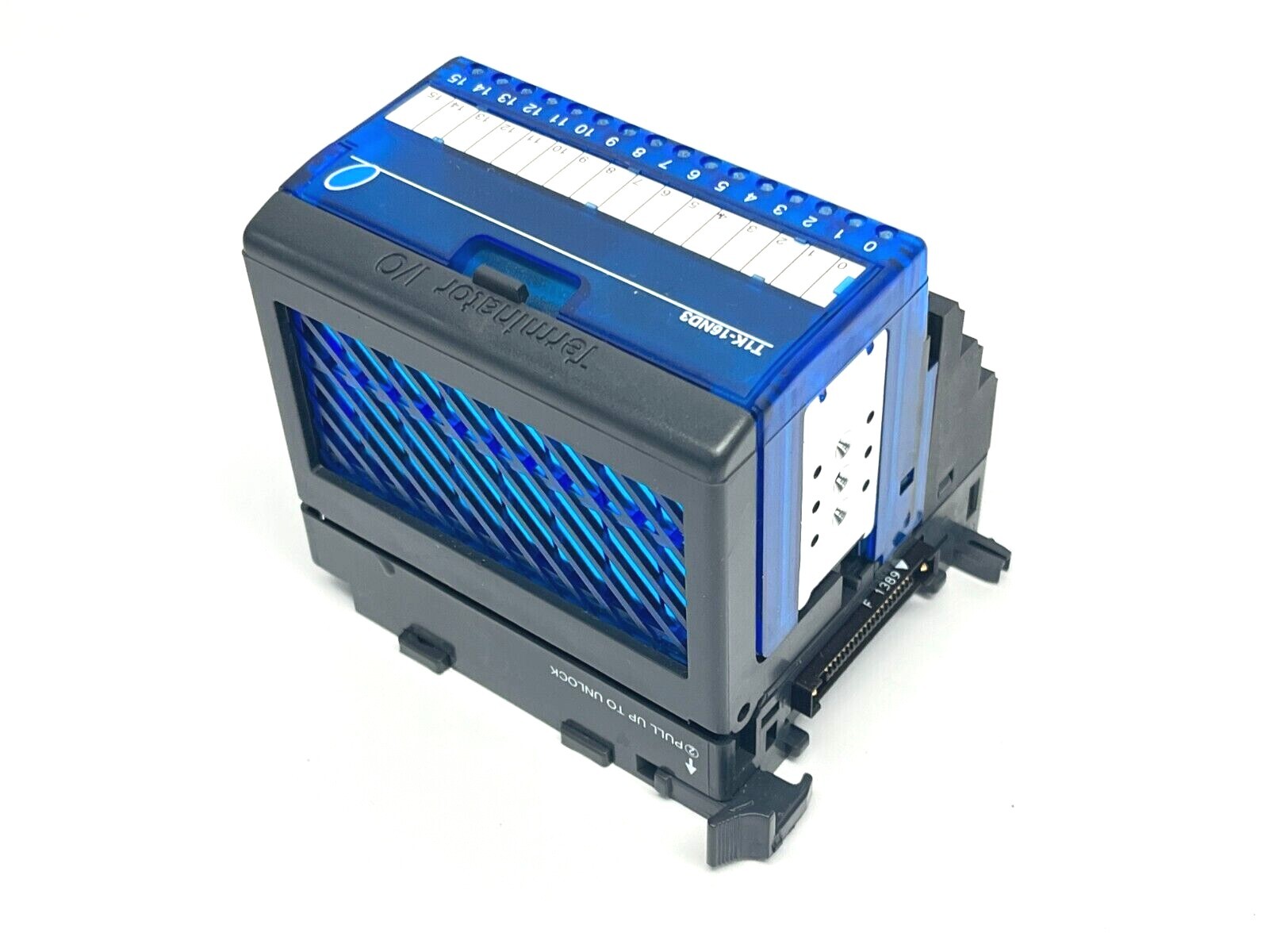 T1K-16ND3 | Automation Direct Terminator I/O Discrete Input Module w/ T1K-16B Base - Used - Maverick Industrial Sales