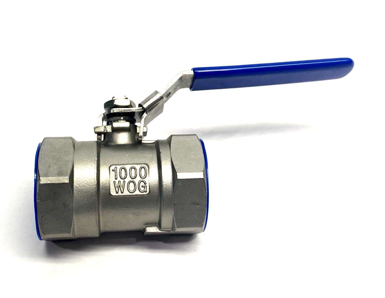 SSLBV150SP | Dixon Stainless Steel Ball Valve, Lockable Handle 1-1/2" NPT 1000 WOG - New – Open box - Maverick Industrial Sales
