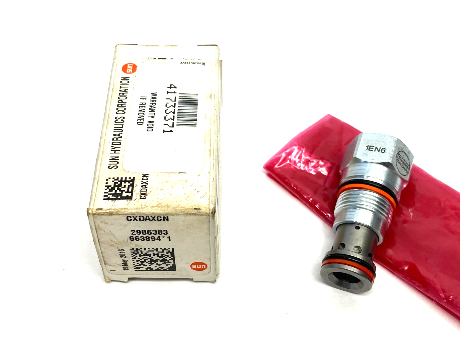 Sun Hydraulics CXDAXCN Nose-to-Side Free Flow Check Valve - Maverick Industrial Sales