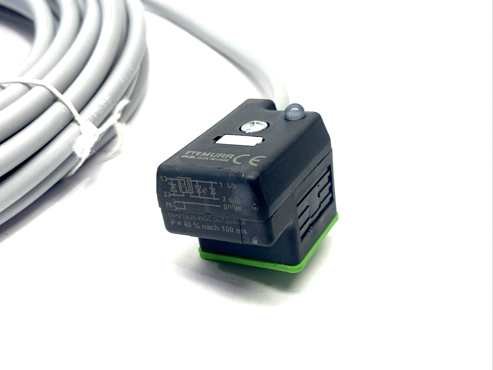 Murr Elektronik 7000-18211-2161000 MSUD Valve Plug A-18mm 10m Cable - Maverick Industrial Sales