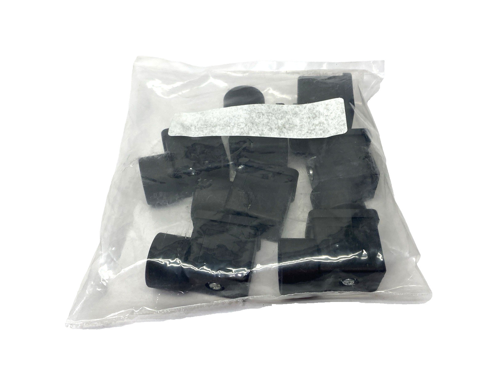 TSII 1252-1001 Black DIN Conduit Connector 1/2" 22mm Industrial Form LOT OF 7 - Maverick Industrial Sales