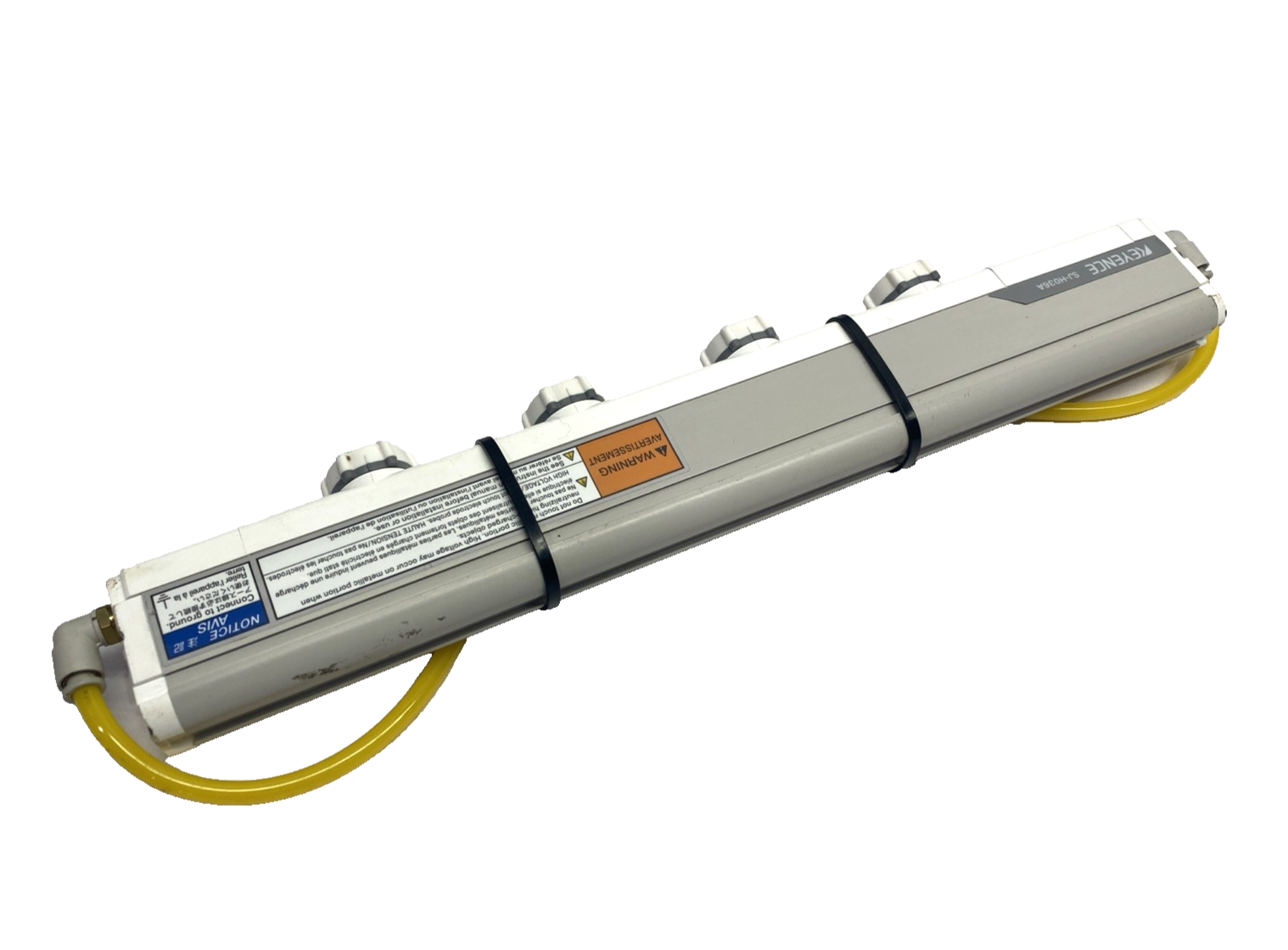 SJ-H036A | Keyence High Speed Sensing Ionizer Unit, Bar Type, 360mm - Used - Maverick Industrial Sales
