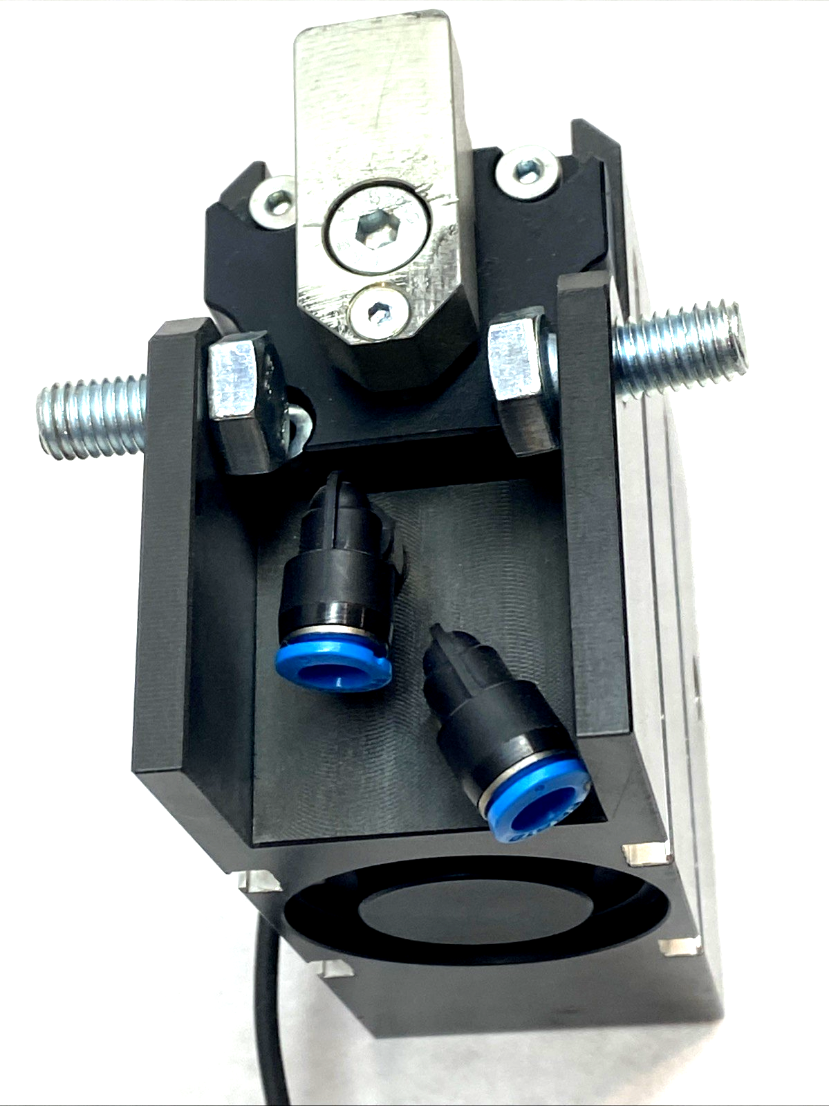ASUTEC ASM-100-DW-08-E Pneumatic Stop Module Double Acting 18mm 100kg Damping - Maverick Industrial Sales