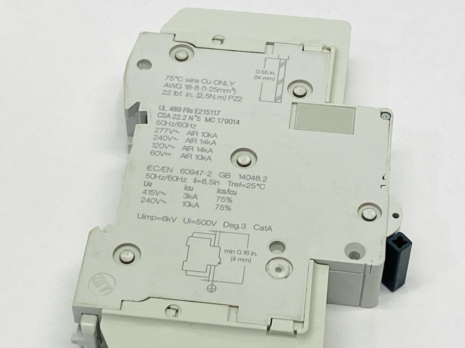 Schneider Electric M9F42120 Miniature Circuit Breaker 1P 20A 277V - Maverick Industrial Sales