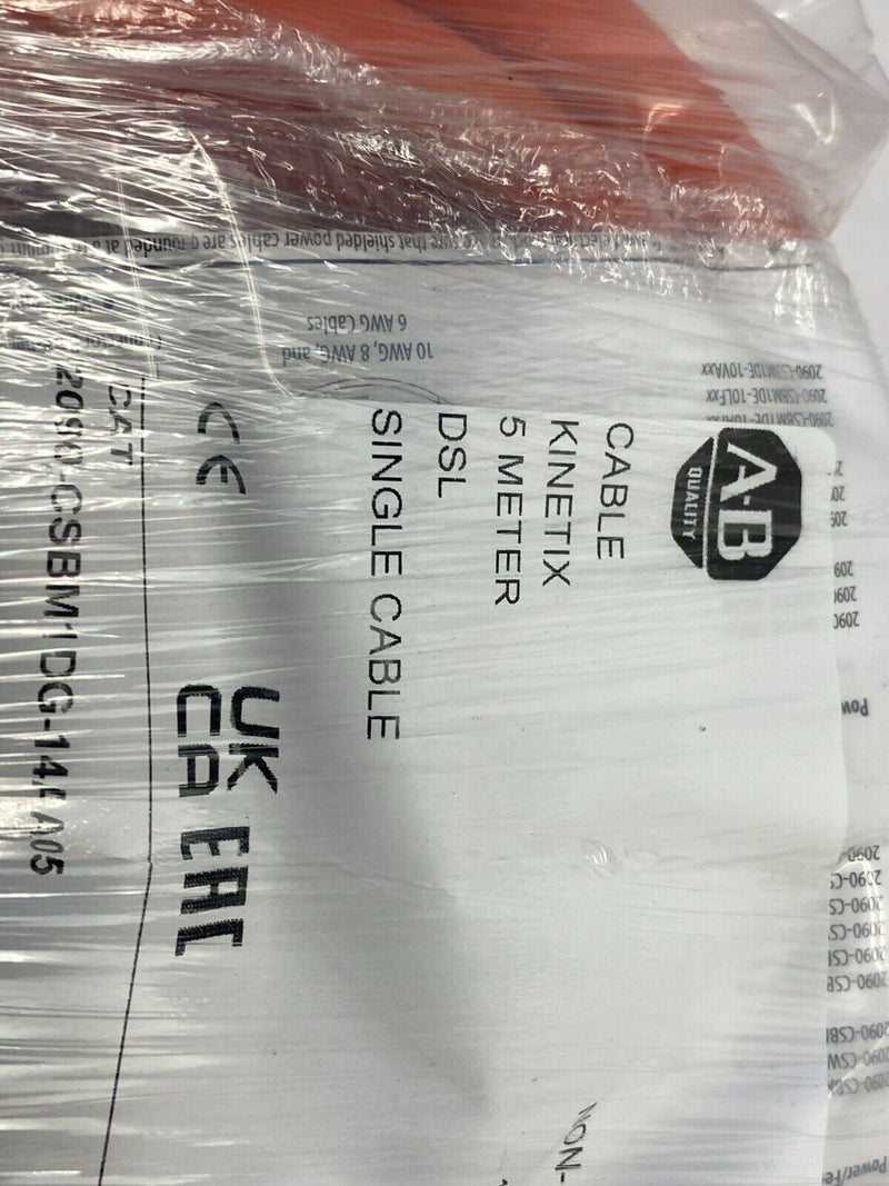 Allen Bradley 2090-CSBM1DG-14AA05 Ser. A Kinetix DSL Single Motor Cable Non-Flex - Maverick Industrial Sales