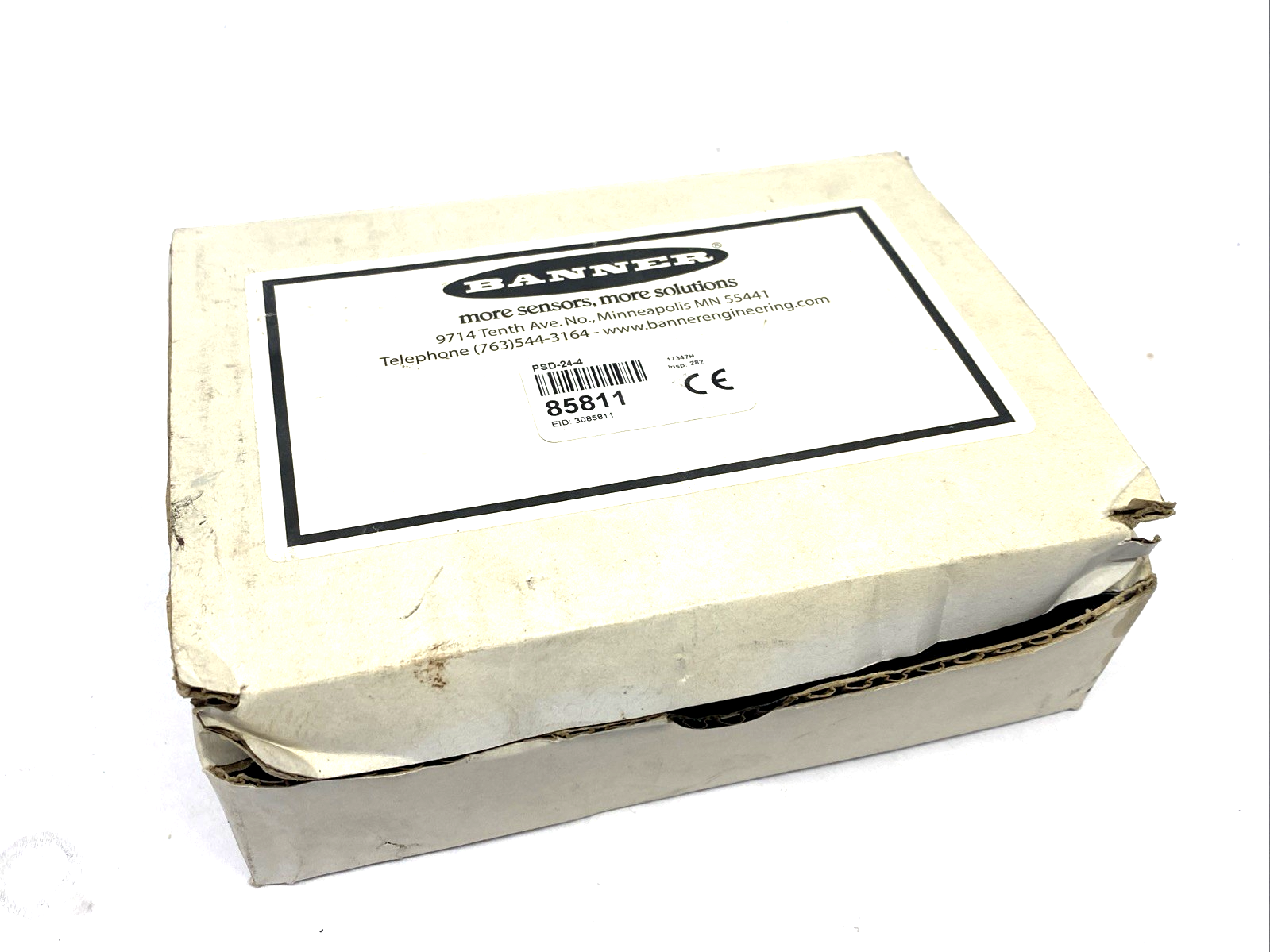 Banner PSD-24-4 DC Power Supply, Desktop Style/Outlet Plug 85811 - Maverick Industrial Sales