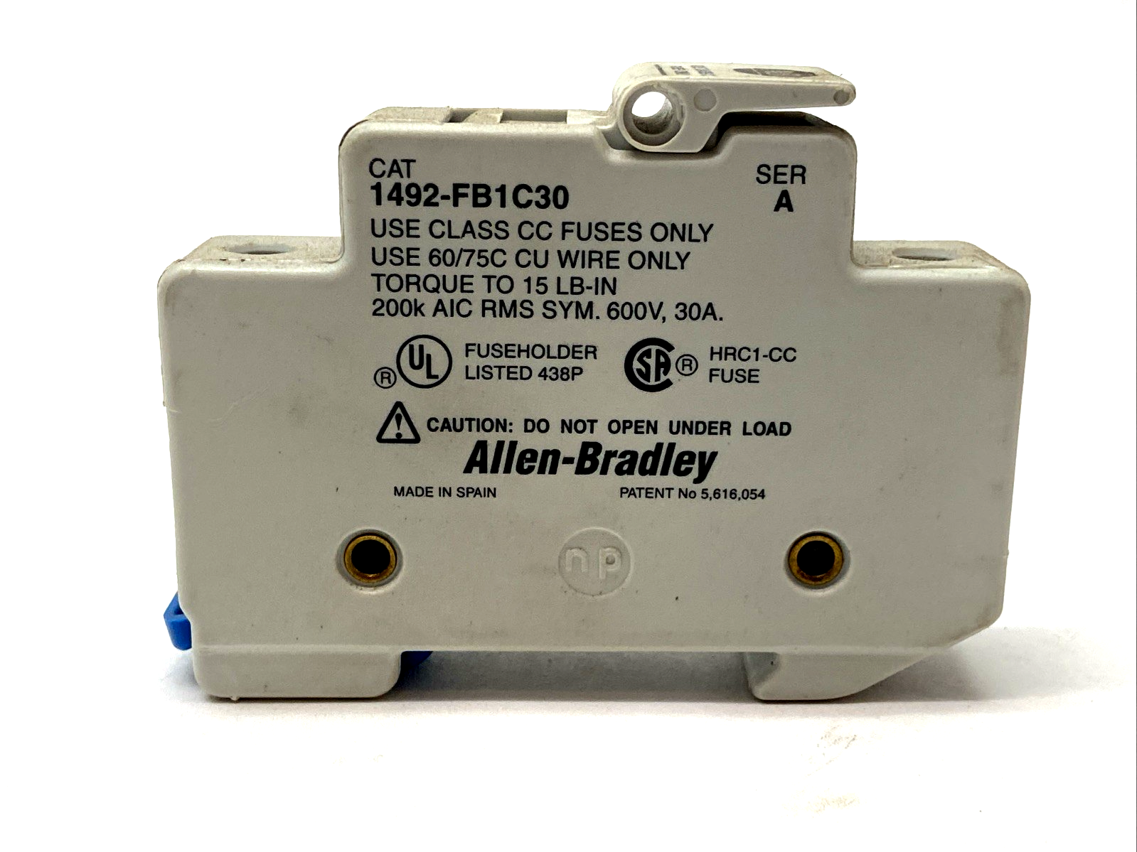Allen Bradley 1492-FB1C30 Ser. A Fuse Holder LOT OF 4 - Maverick Industrial Sales