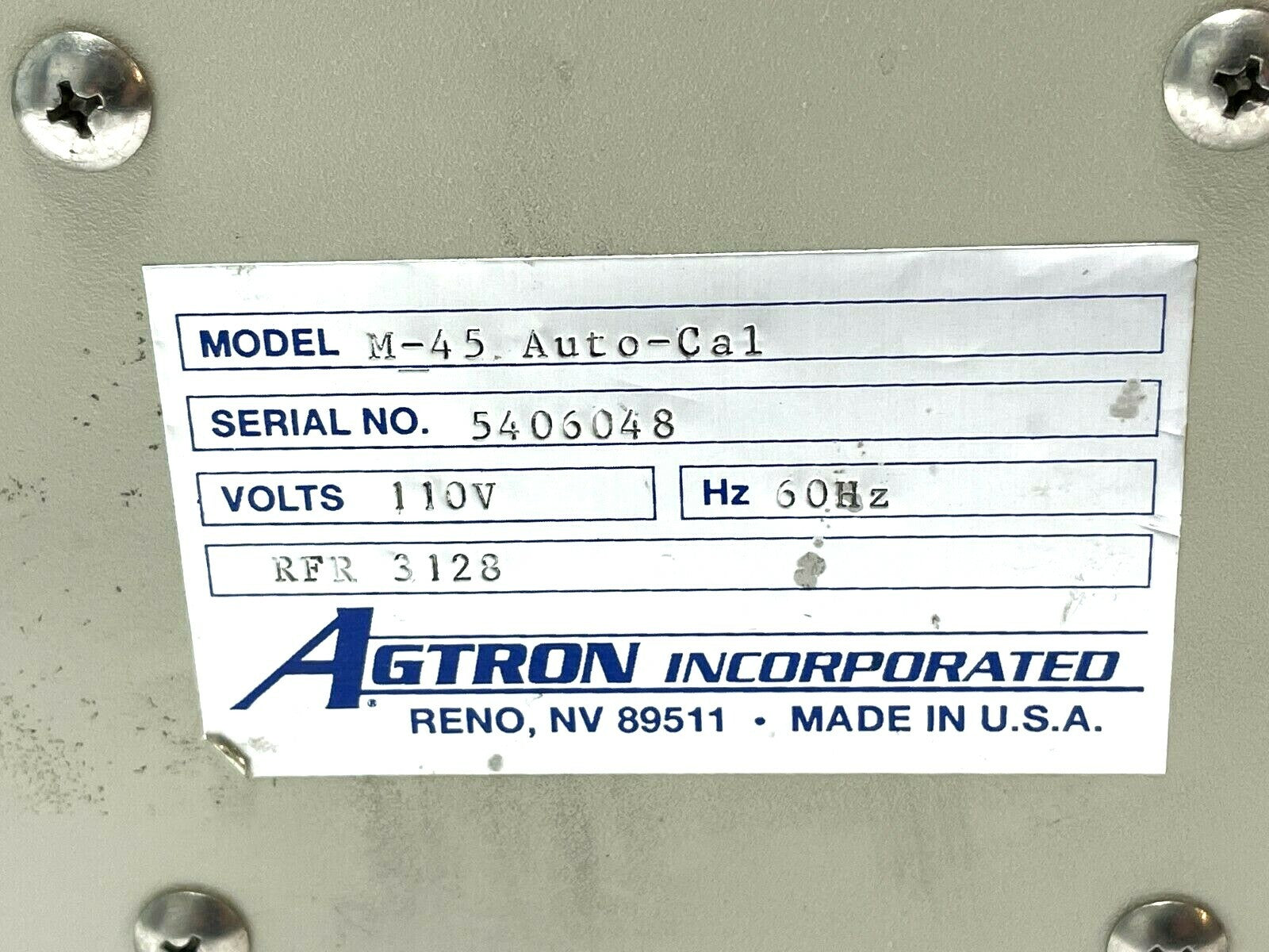 Agtron M-45 Color Quality Meter - Maverick Industrial Sales