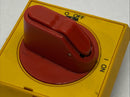 ABB OHYS2PJ Disconnect Selector Handle Red/Yellow - Maverick Industrial Sales