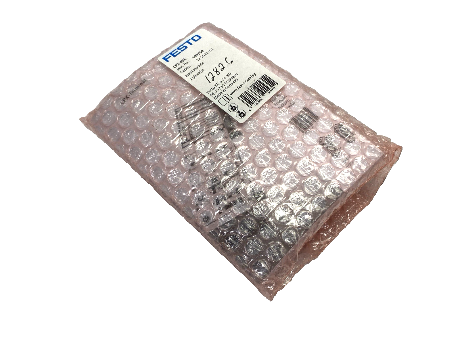 Festo CPX-8DE Terminal Input Module 195750 - Maverick Industrial Sales