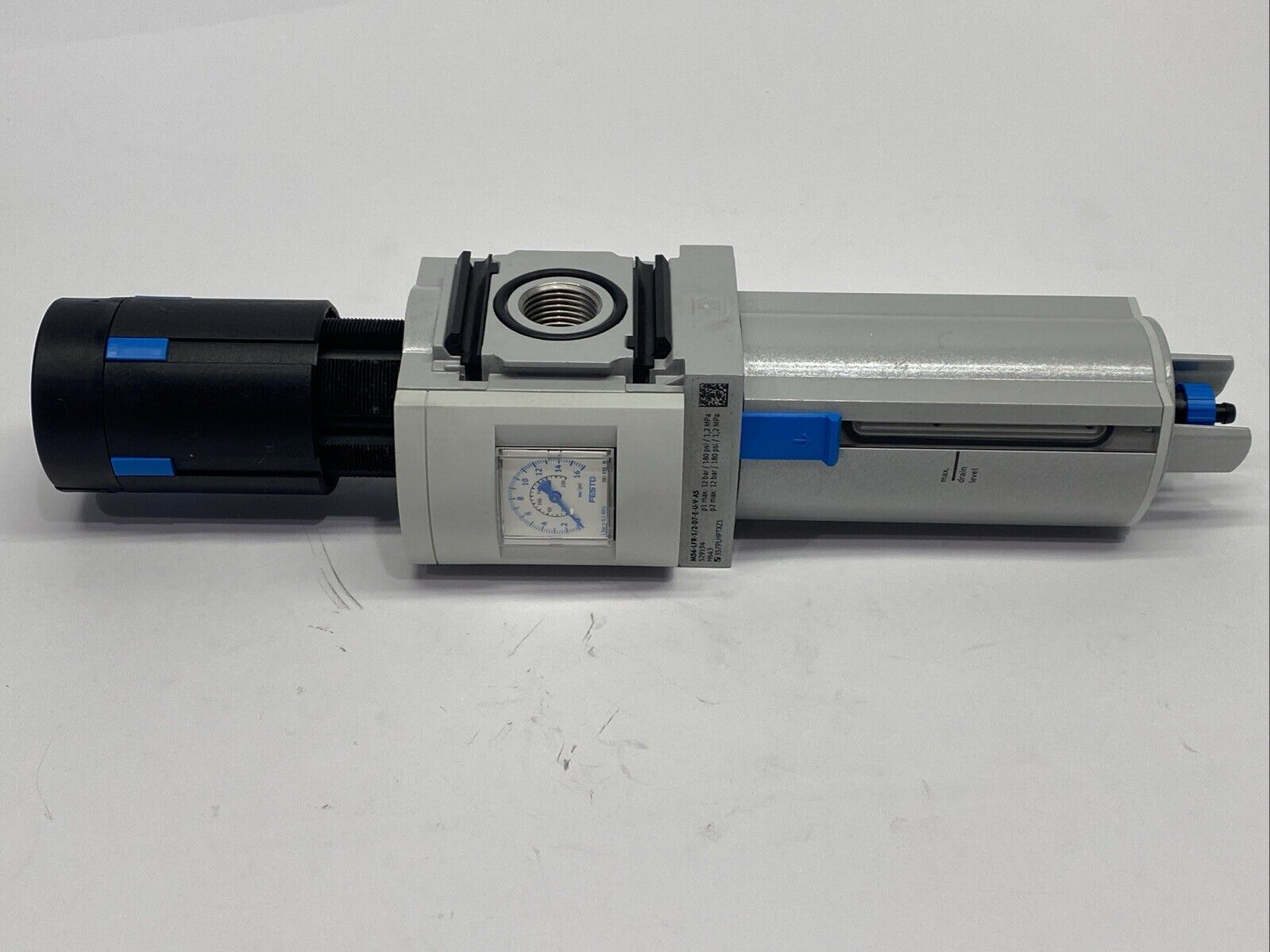 Festo MS6-LFR-1/2-D7-E-U-V-AS Pneumatic Filter Regulator 529194 - Maverick Industrial Sales