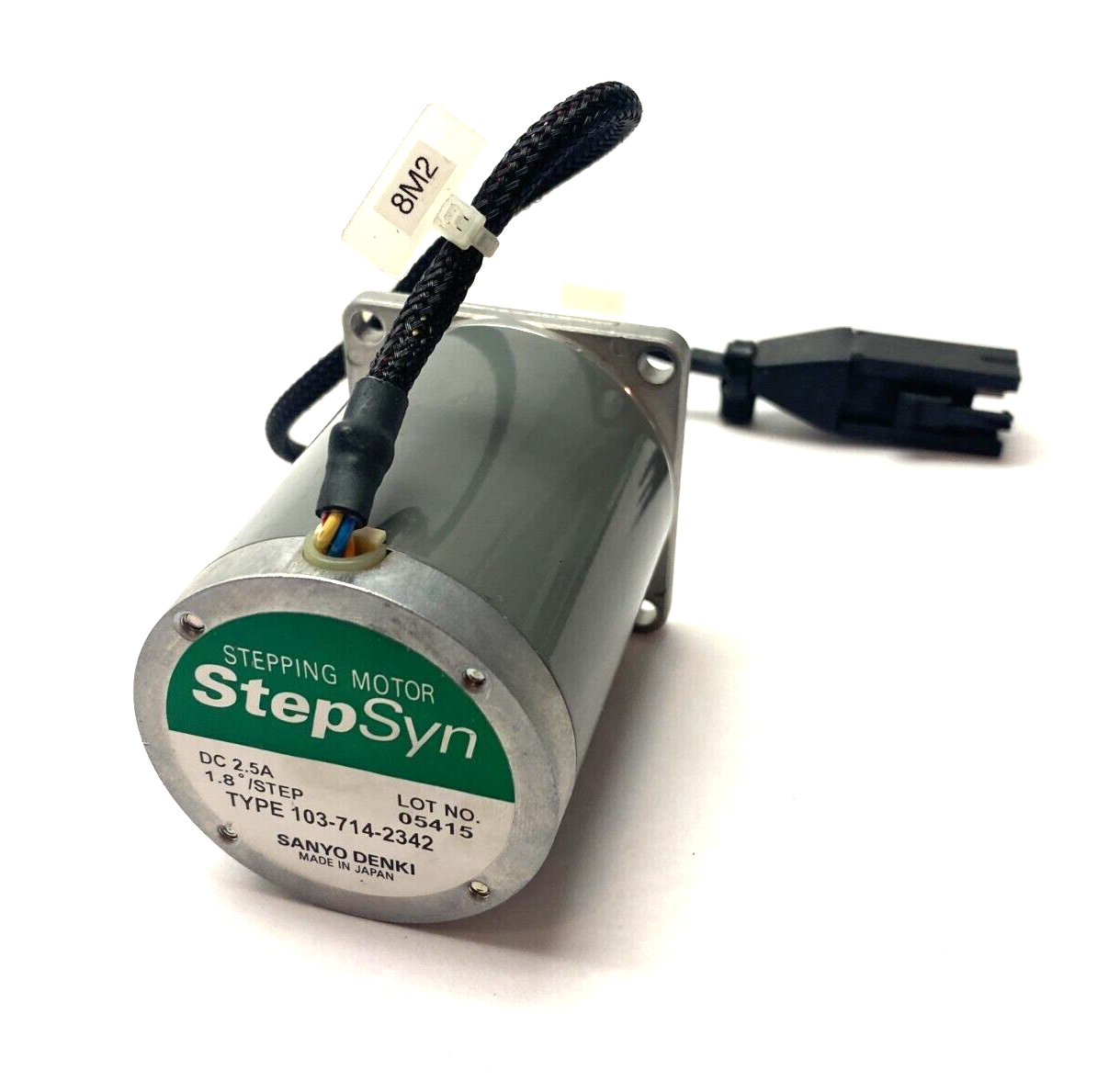 Sanyo Denki 103-714-2342 StepSyn Stepping Motor 1.8 Degree Step 2.5A - Used - Maverick Industrial Sales