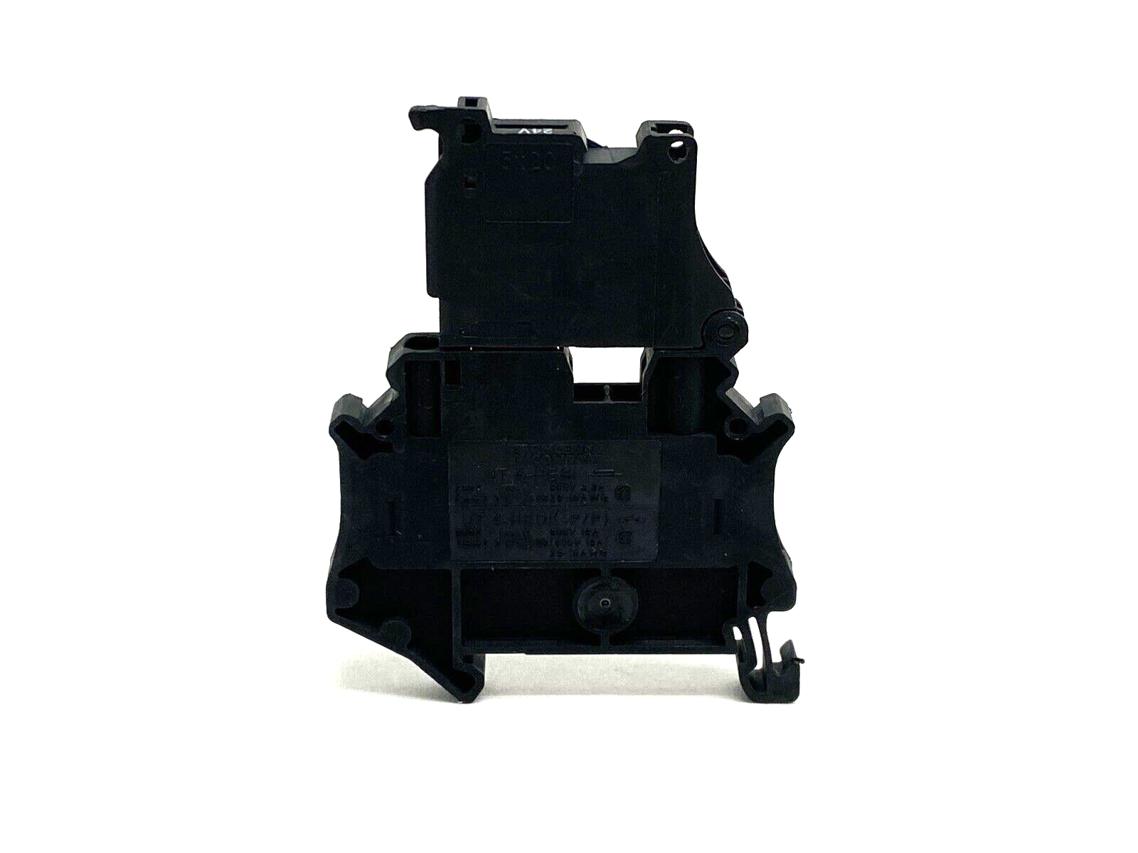 Phoenix Contact UT 4-HESI 5X20 Fuse Modular Terminal Block 3046032 LOT OF 4 - Used - Maverick Industrial Sales