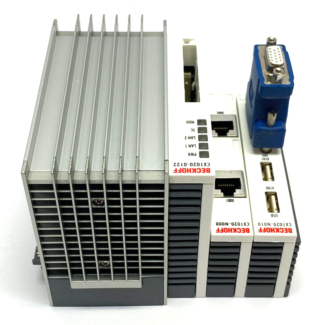 Beckhoff CX1020-0122 Basic CPU Module Windows Embedded X11-15305 w/ CX1020-N010 - Maverick Industrial Sales