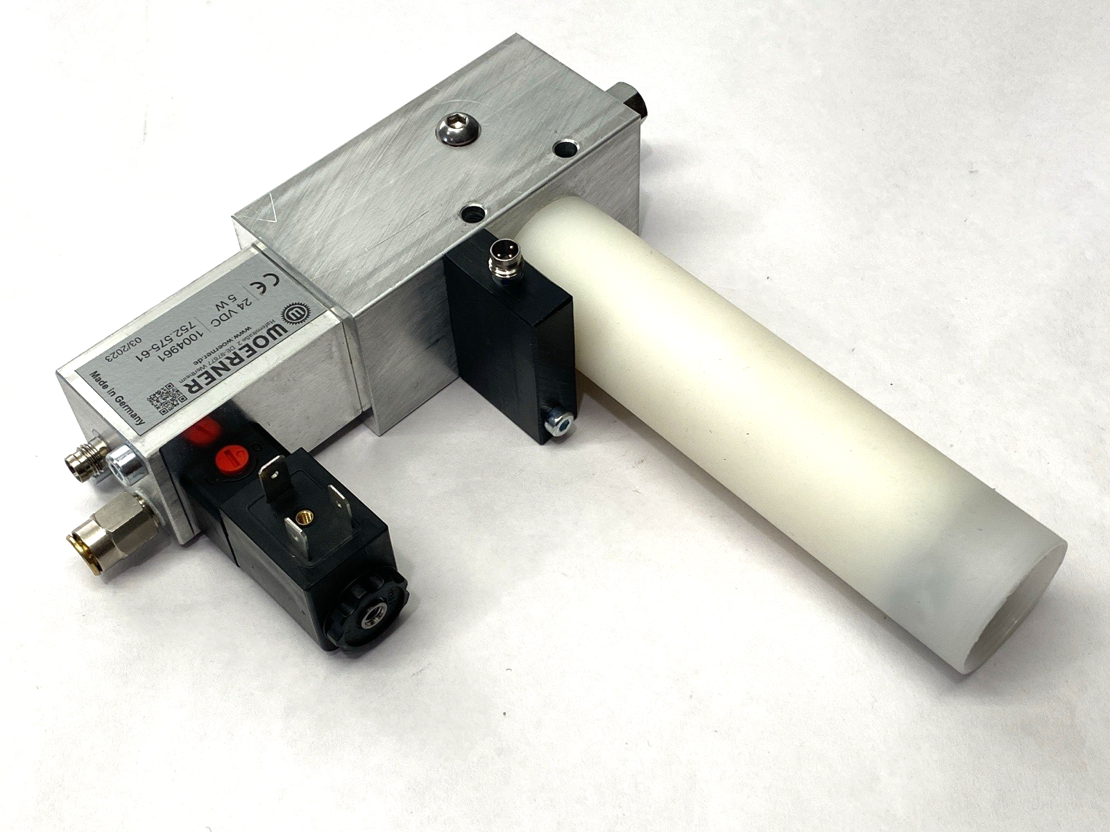 Woerner 1004961 Pneumatic Lubricating Unit 24VDC 5W 752.575-61 - Maverick Industrial Sales