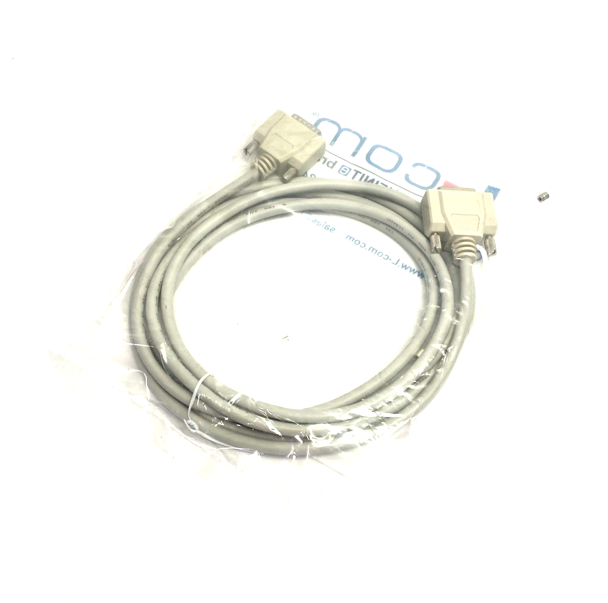 CSMN15MF-10 | L-com Deluxe Molded D-Sub Cable, DB15 Male / Female, 10.0 ft - New - Maverick Industrial Sales