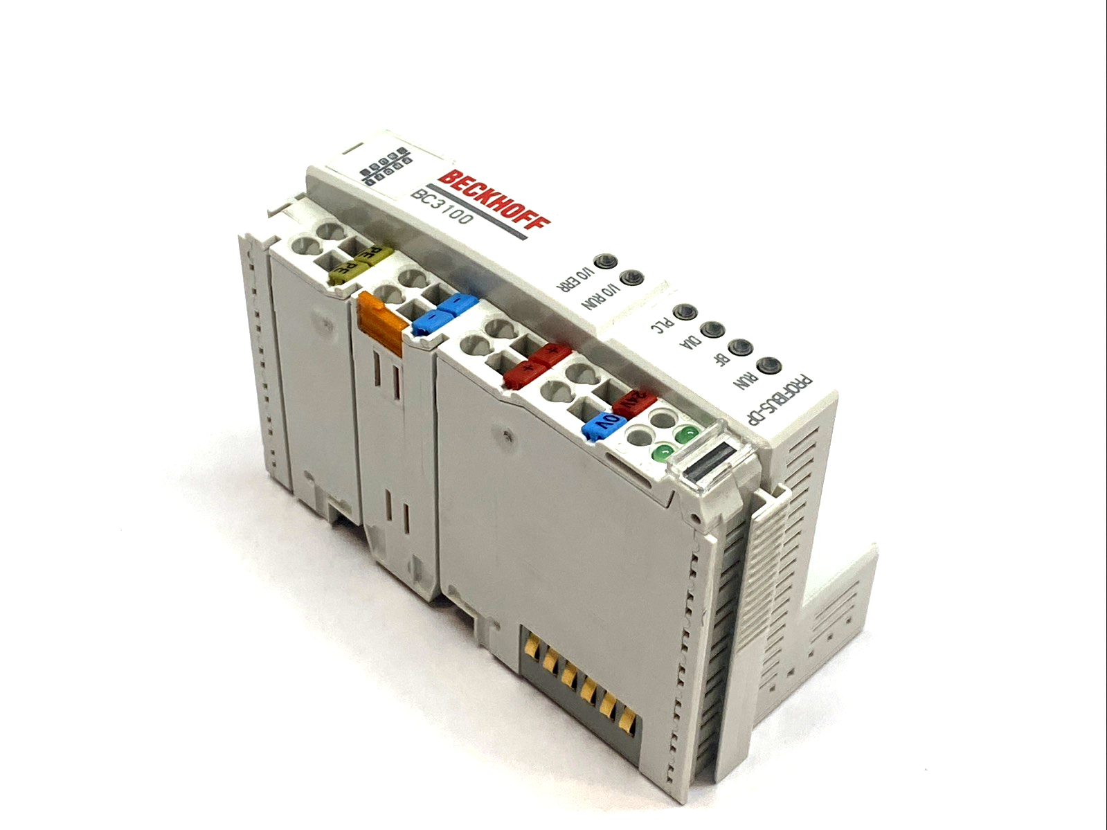 BC3100 | Beckhoff PROFIBUS Bus Terminal Controller PLC for Bus Terminals 24V DC - Used - Maverick Industrial Sales