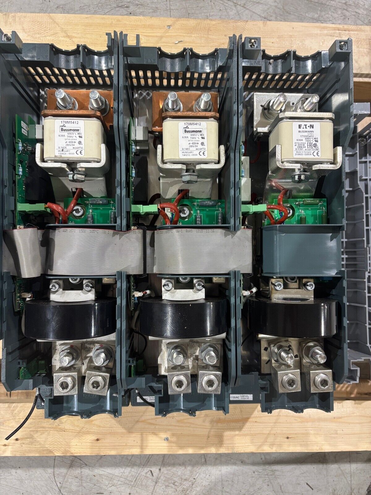 Eurotherm Epower 3PH-500A / 600V / 115V, 500 AMP SCR Power Controller, Rectifier - Maverick Industrial Sales