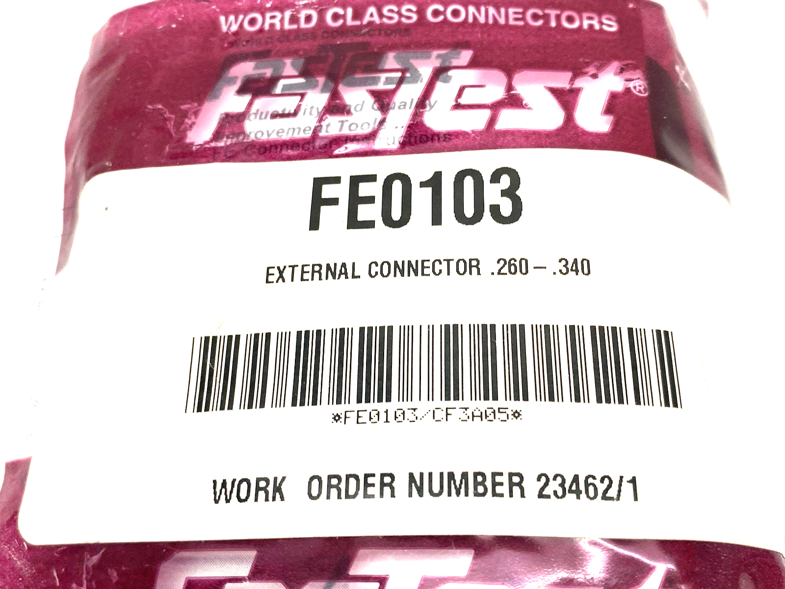 Fastest FE0103 External Sealing Connection Tool .260 - .340 - Maverick Industrial Sales