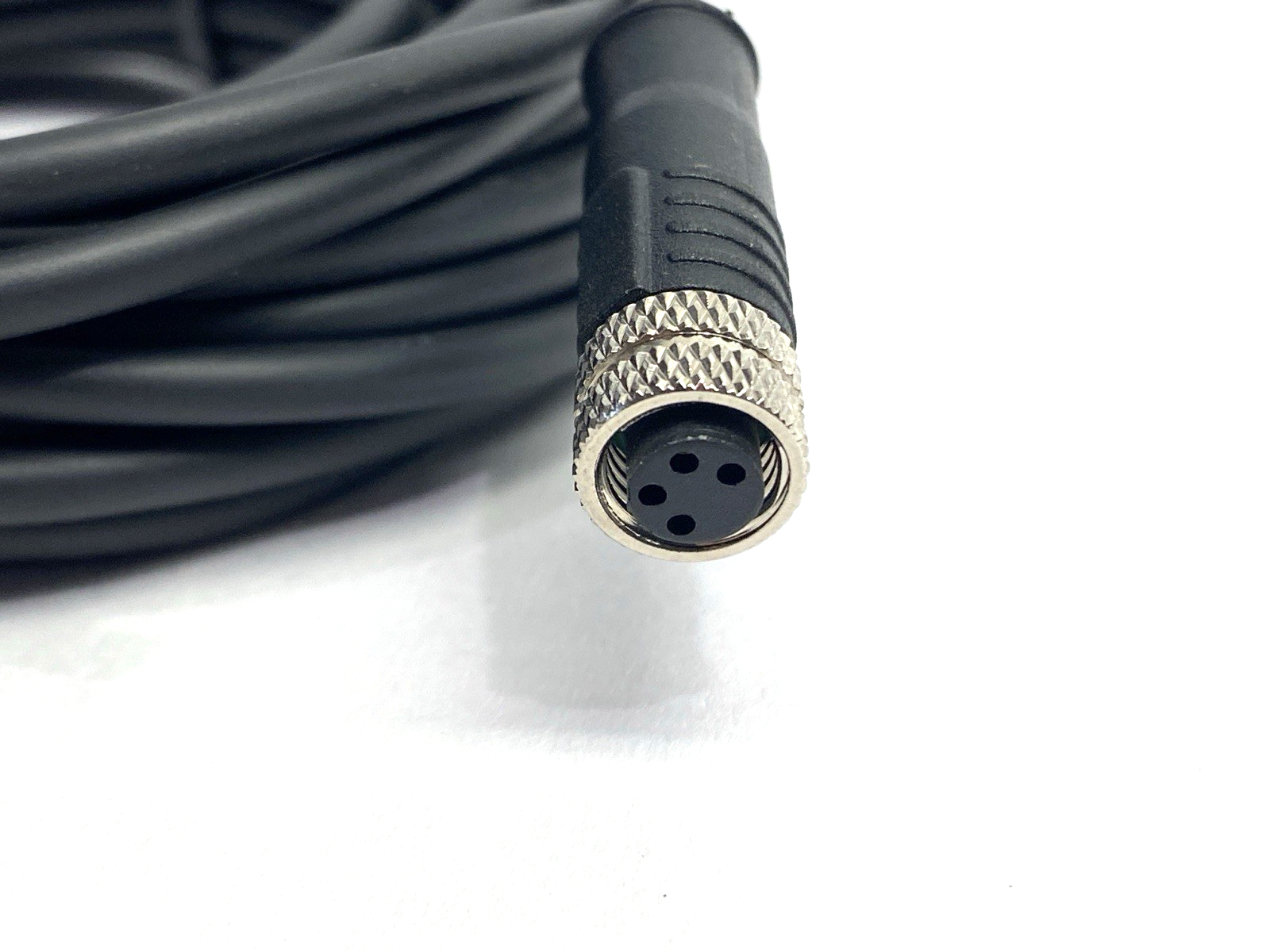 OP-88715 | Keyence Single Ended Female Cordset M8 4-Pin CUT TO 4m - Used - Maverick Industrial Sales