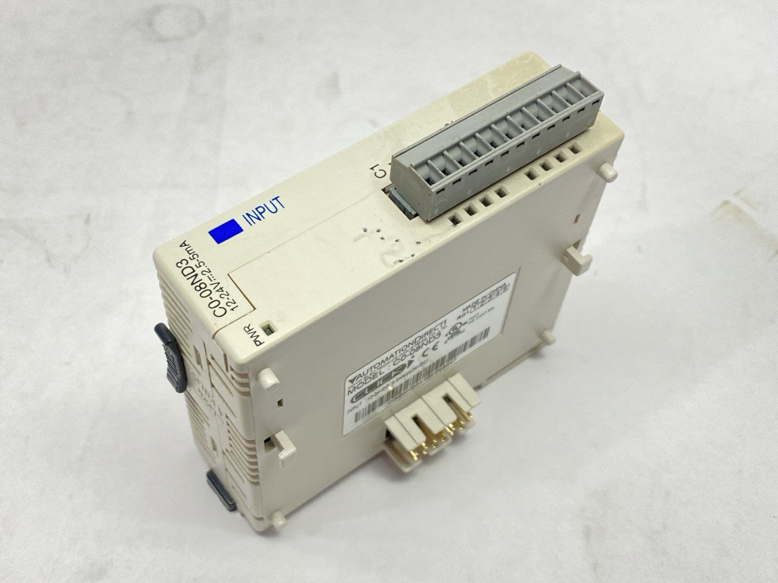 C0-08ND3 | Automation Direct Click Discrete Input Module 8-Point 5-27VDC - Used - Maverick Industrial Sales