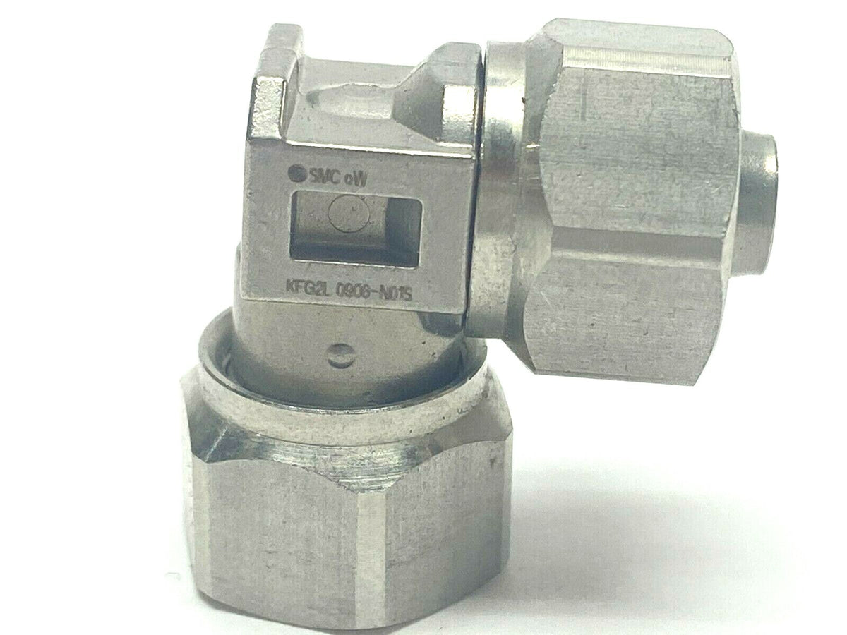SMC KFG2V 0906-N01S Swivel Elbow Fitting - Maverick Industrial Sales