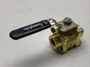 Swagelok B-63TDVF8-SS Brass 60 Series Ball Valve 13mm 0.516" 100PSIG - Maverick Industrial Sales