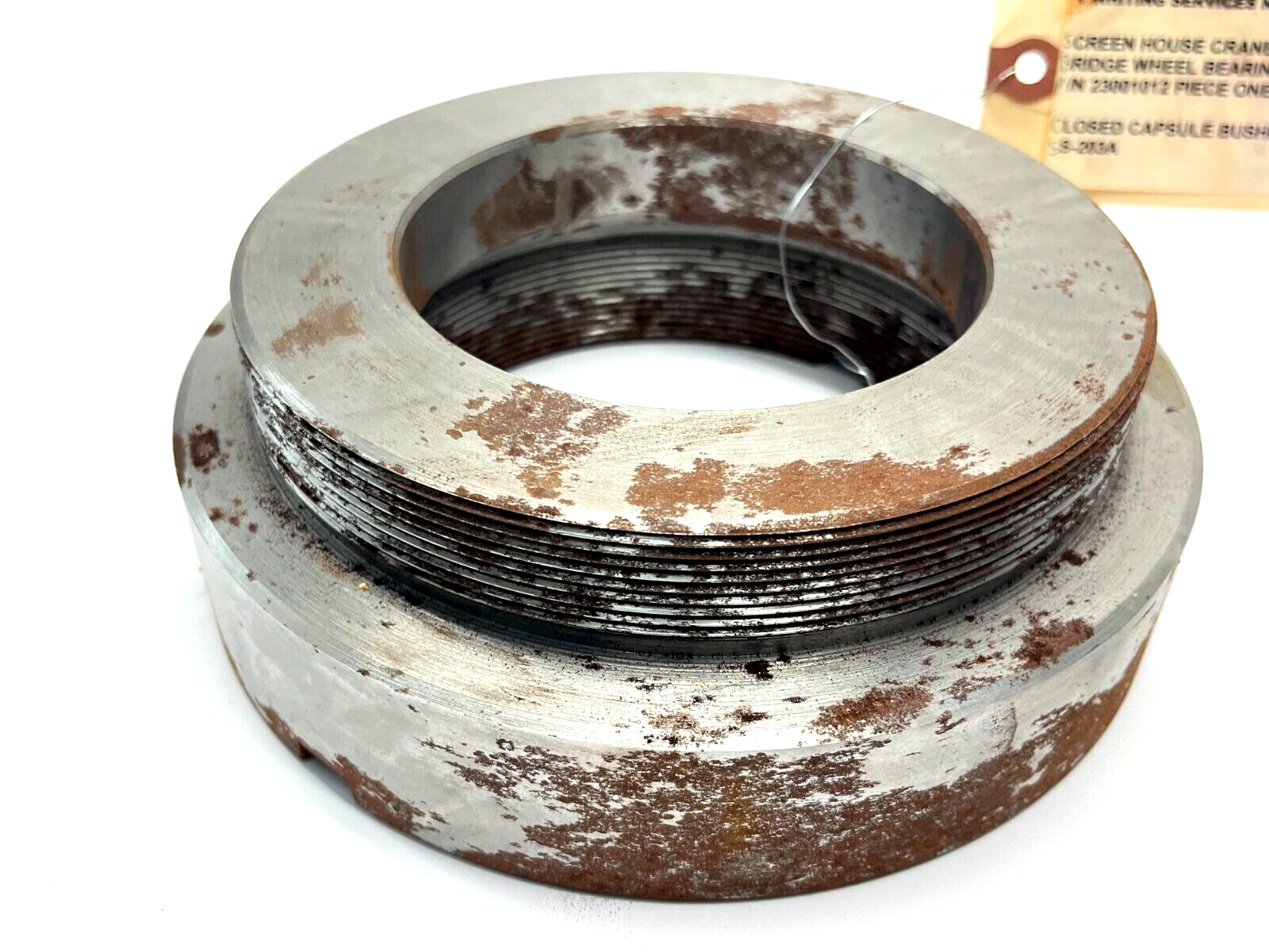 Crane Tooling 23001012 Bridge Wheel Bearing Removal Tool PIECES ONE AND TWO - Maverick Industrial Sales
