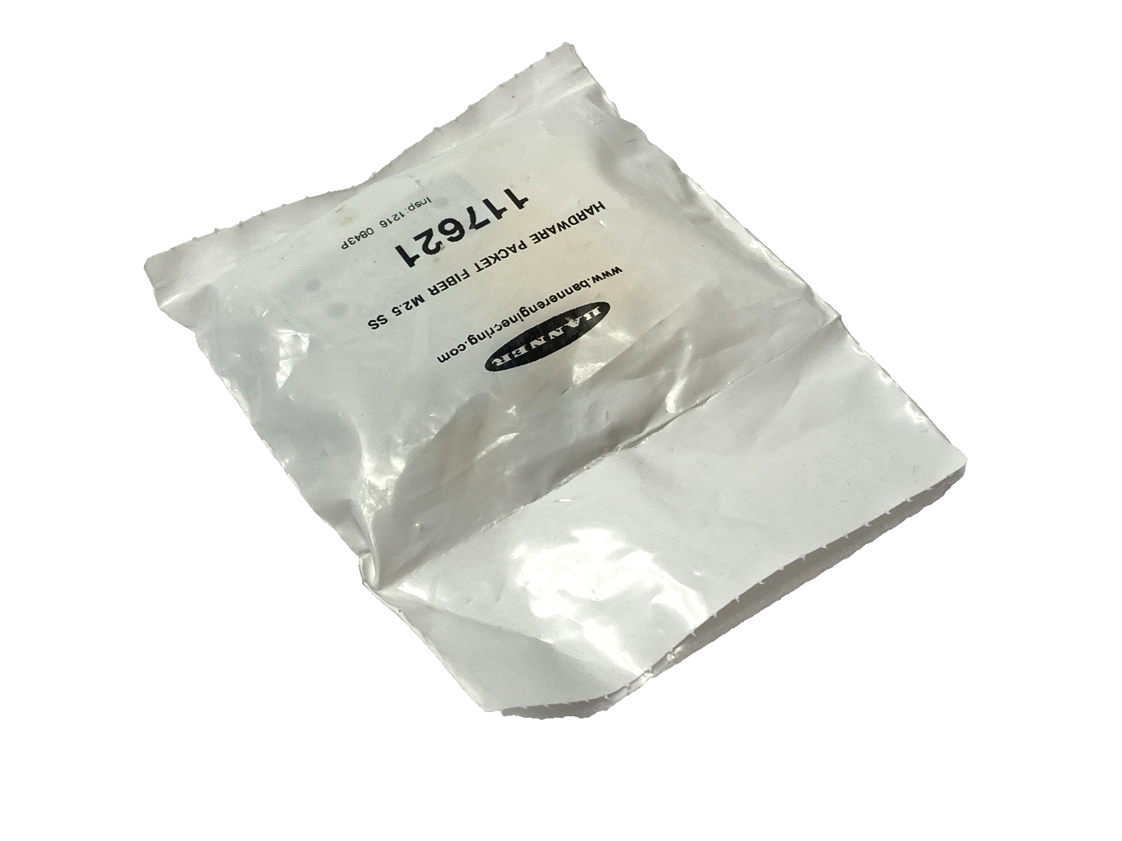 Banner 117621 Hardware Packet Fiber M2.5 SS - Maverick Industrial Sales