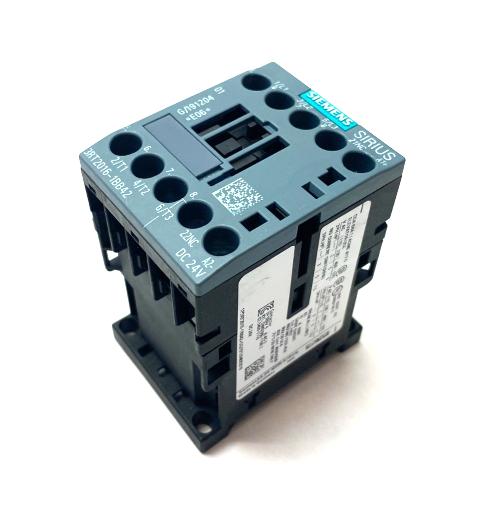 Siemens 3RT2016-1BB42 Sirius Power Contactor - Maverick Industrial Sales