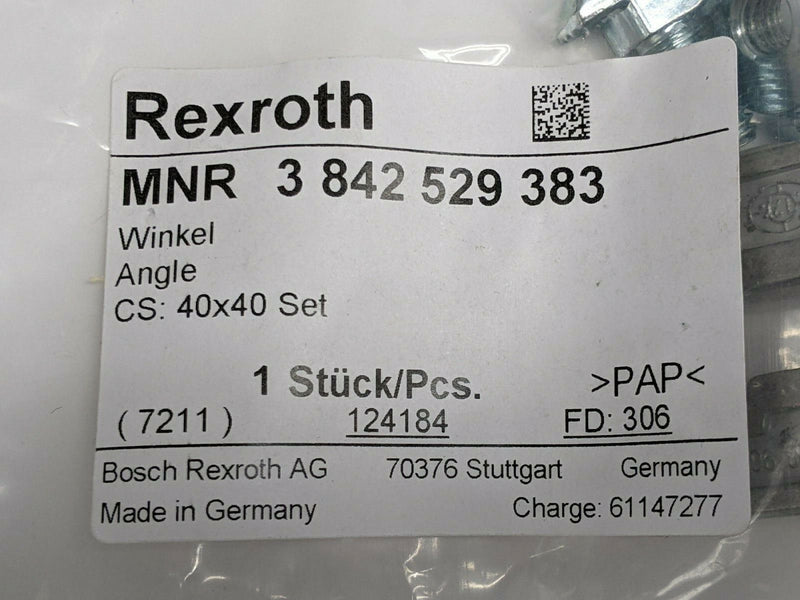 Bosch Rexroth 3842529383 Gusset 40x40 - Maverick Industrial Sales