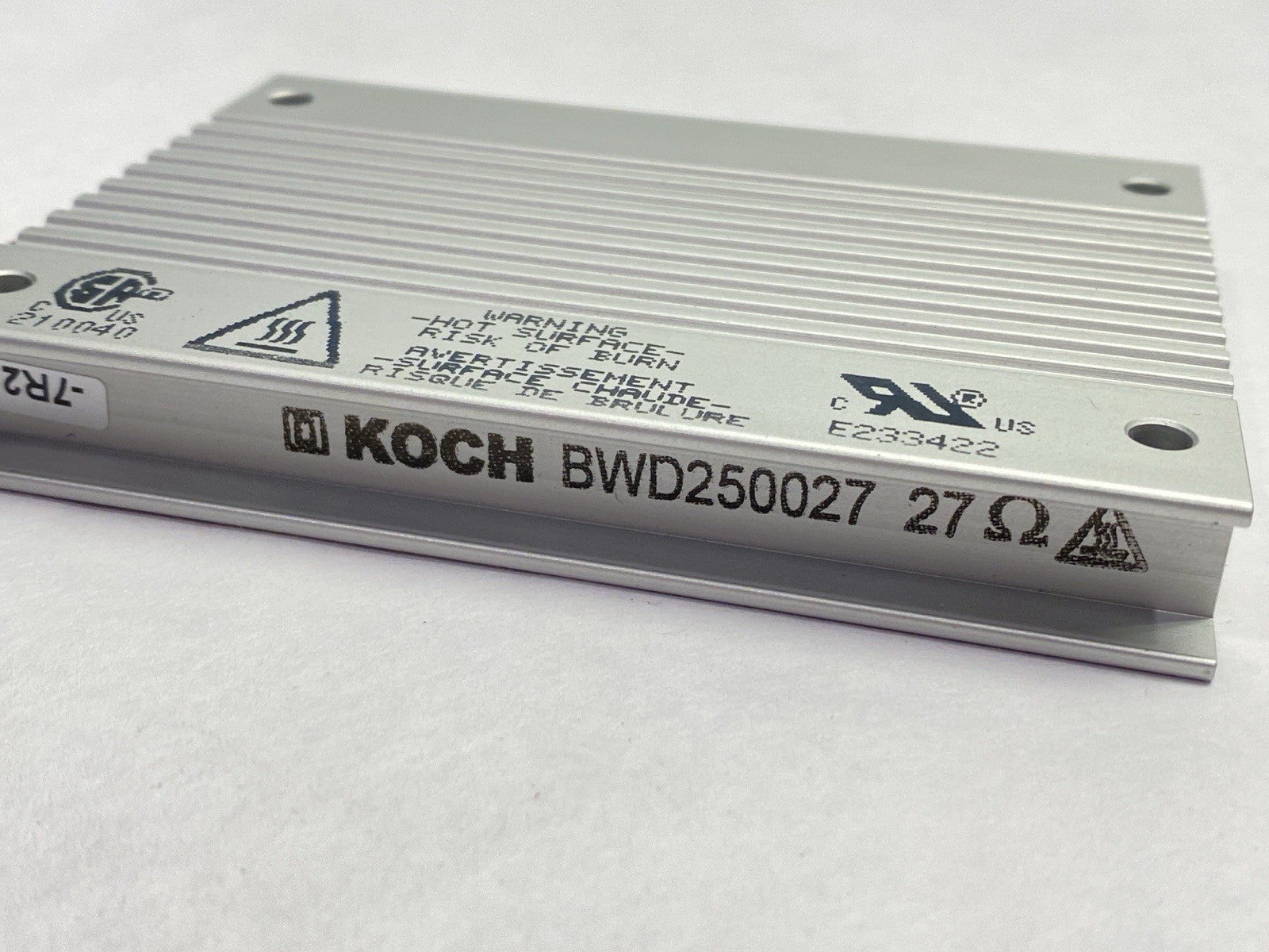 BWD250027 | Koch Resistor 27ohm - Used - Maverick Industrial Sales