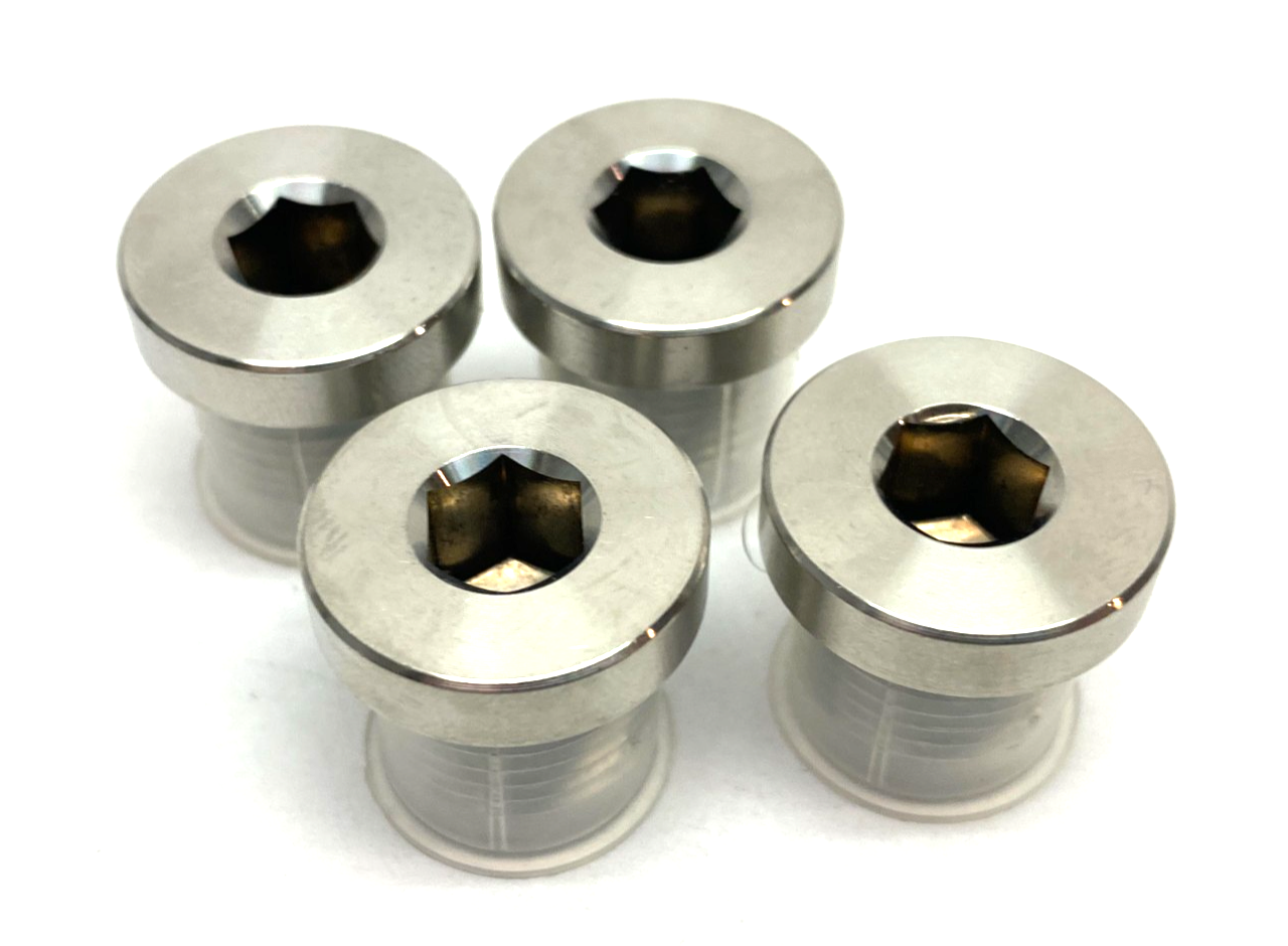 Inner Hex Head M16x1.5 Pipe Fitting Plug, Stainless Steel w/ Seal LOT OF 4 - Maverick Industrial Sales