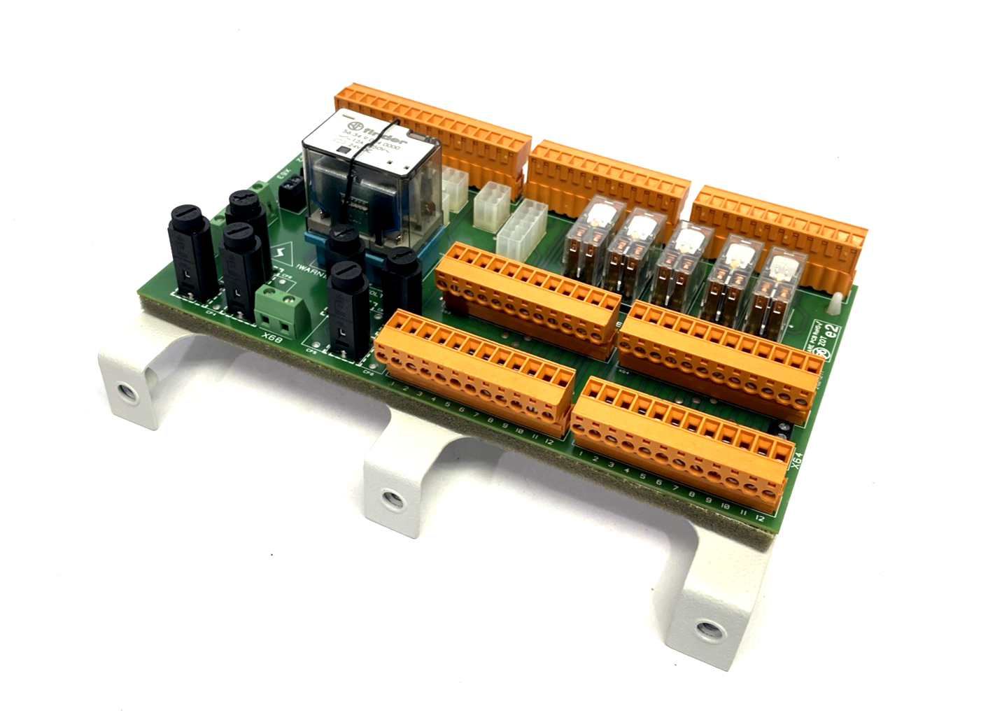 U704 | Cinpres Gas Injection Relay & Connector Board PCB, Issue 1.1, Omron Relays - Used - Maverick Industrial Sales