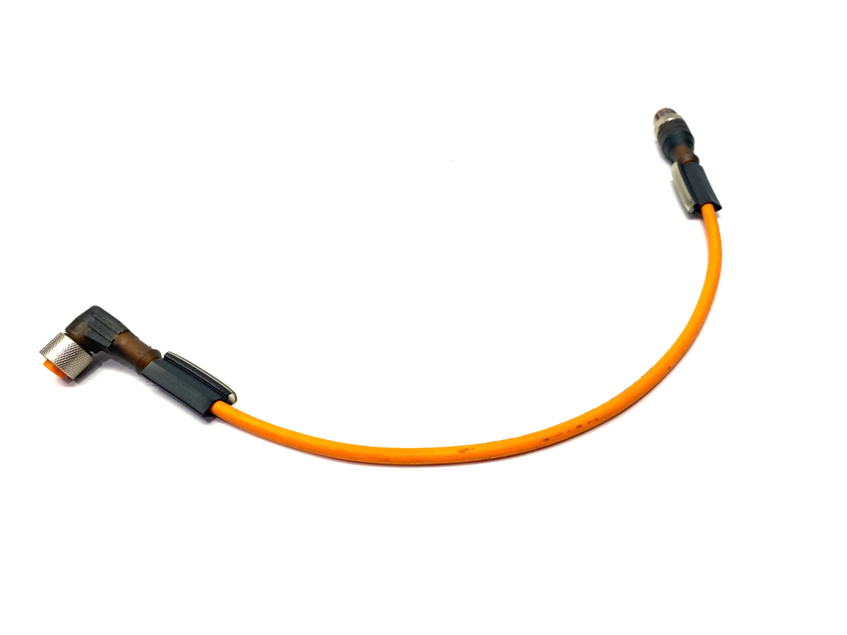 Lumberg RST 4-RKWT 4-251/0,3M Double Ended Cordset, M12 M/F 4-Pin, 14792 - Maverick Industrial Sales