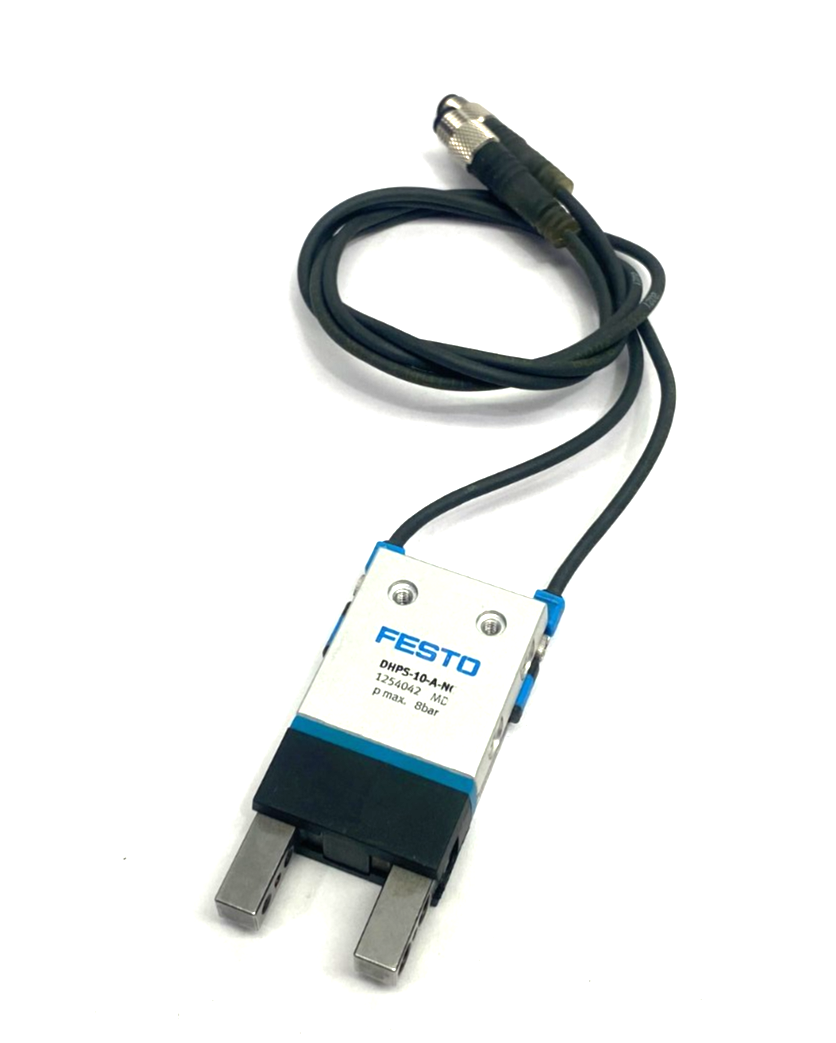 Festo DHPS-10-A-NC Parallel Gripper 3mm Stroke 254042 w/ Dual Proximity Sensors - Maverick Industrial Sales