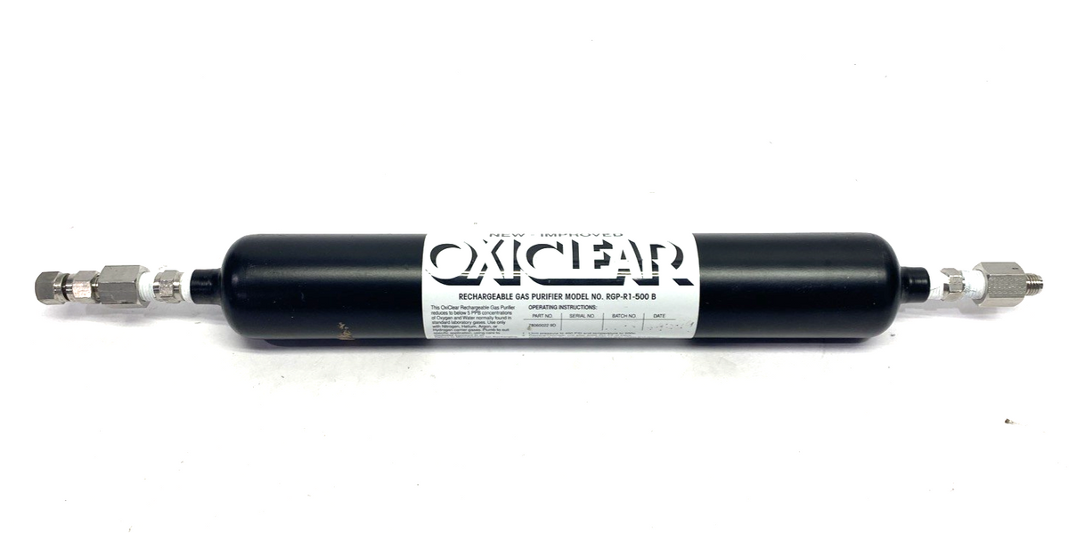 LabClear RGP-R1-500B OxiClear In-Line Rechargeable Gas Purifier - Maverick Industrial Sales