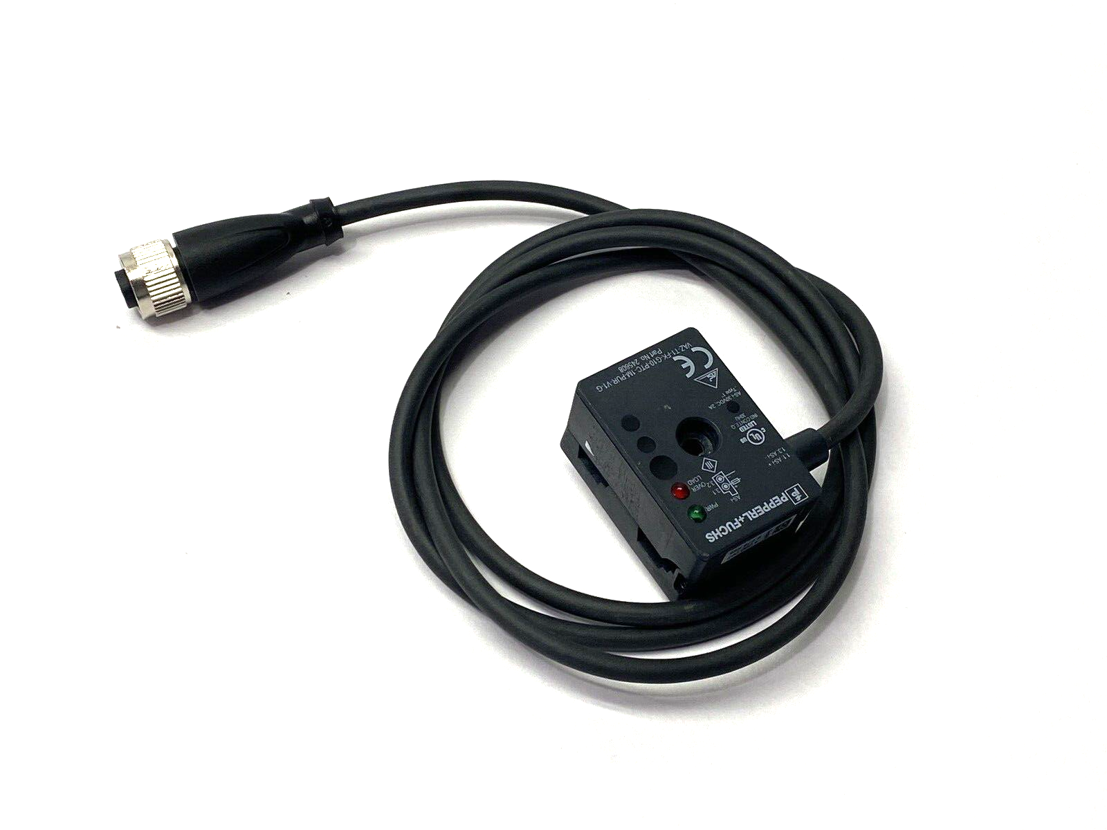 Pepperl+Fuchs VAZ-T1-FK-G10-PTC-1M-PUR-V1-G Splitter Box 245608 MISSING SCREW - Maverick Industrial Sales