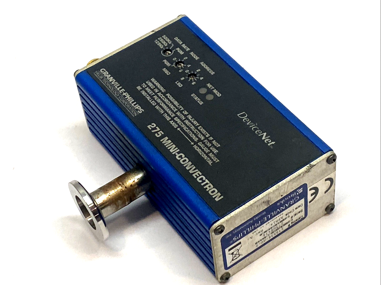 275538-GD-T | Granville-Phillips Mini-Convectron Vacuum Transducer - For parts or not working - Maverick Industrial Sales