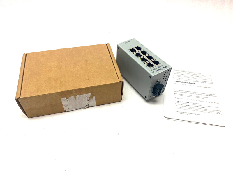 Allen Bradley 1783-US8T Ser. B Stratix 2000 Unmanaged Ethernet Switch 8-Port - Maverick Industrial Sales