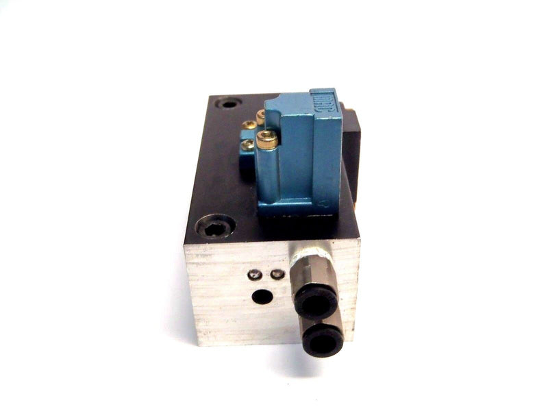 Mac Valves PR92A-M0AB-9 Series 3 Valve Mounting Block Manifold 3 Outlet 1/4" NPT - Maverick Industrial Sales