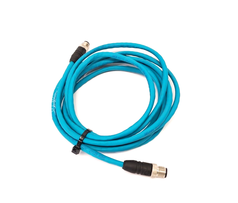 Lumberg 0985 806 100/3M EtherNet/IP Cordset M12 Male 4-Pin 3m 900004059 - Maverick Industrial Sales