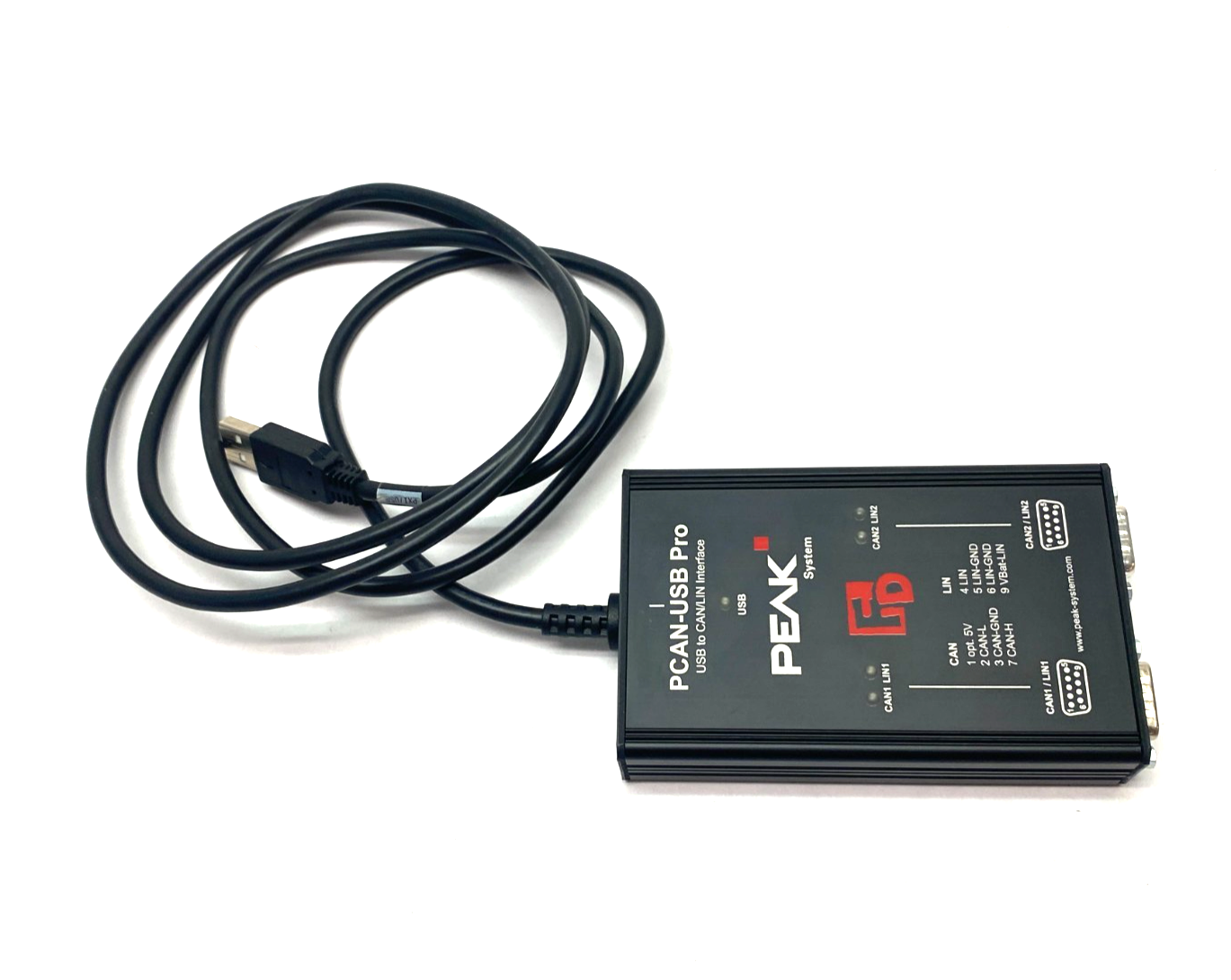 PEAK Systems IPEH-004061 PCAN-USB Pro FD USB To CAN/LIN Interface - Maverick Industrial Sales