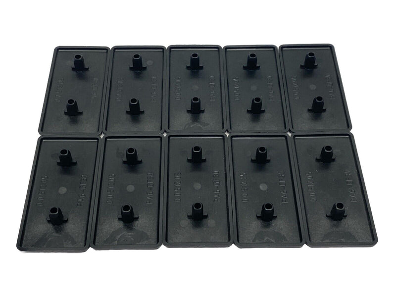 Item 0.0.512.05 Cover Cap Black 80x40 Black LOT OF 10 - Maverick Industrial Sales