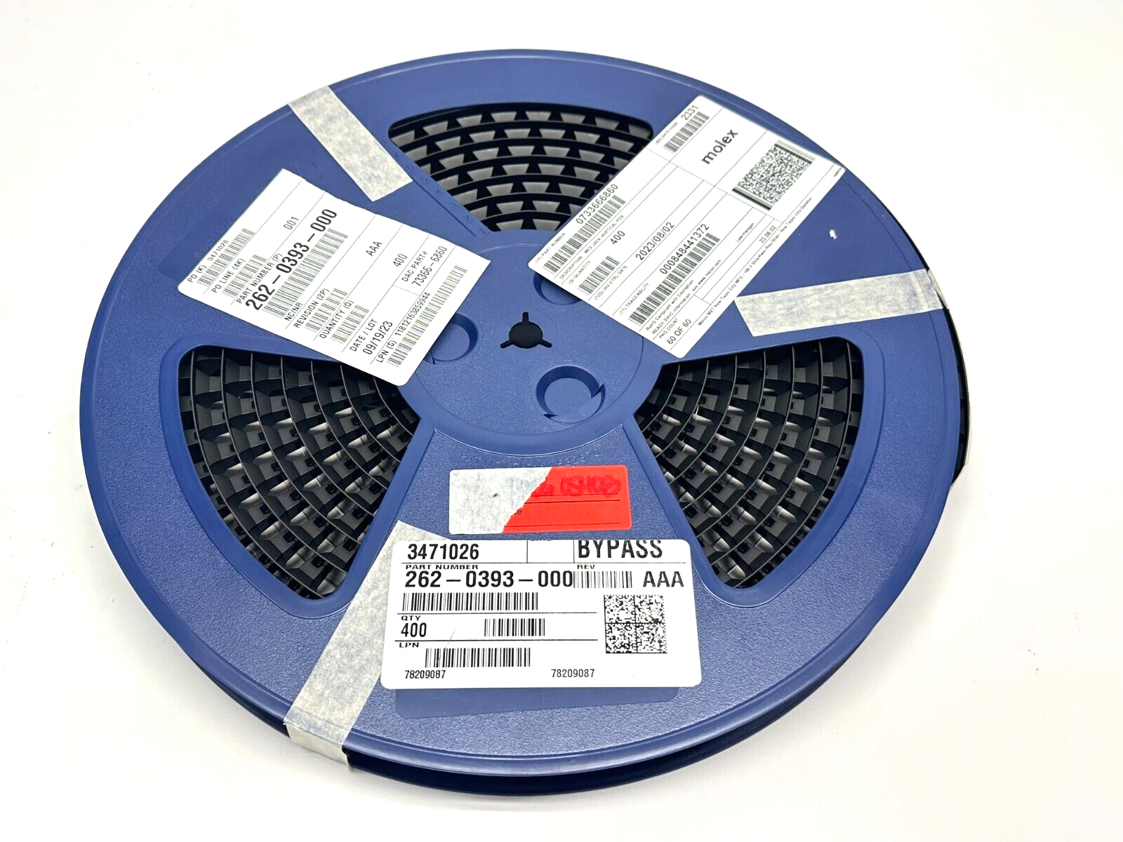 Molex 0733666860 MCX Jack Vertical PCB 400 QTY REEL - Maverick Industrial Sales
