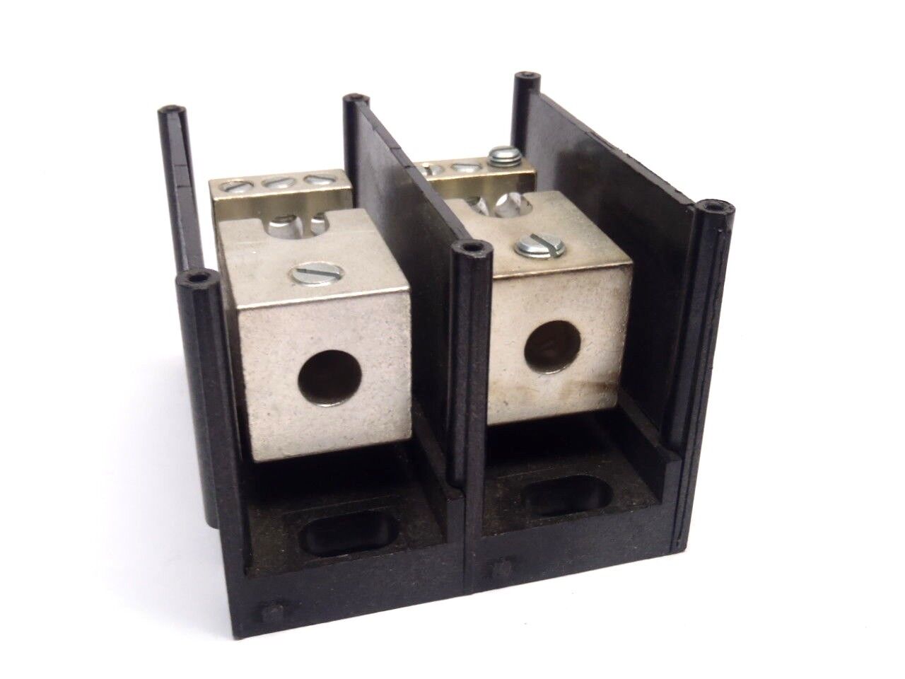 66562 | Ferraz Shawmut Power Distribution Terminal Block 600V PDB 2-Pole - Used - Maverick Industrial Sales