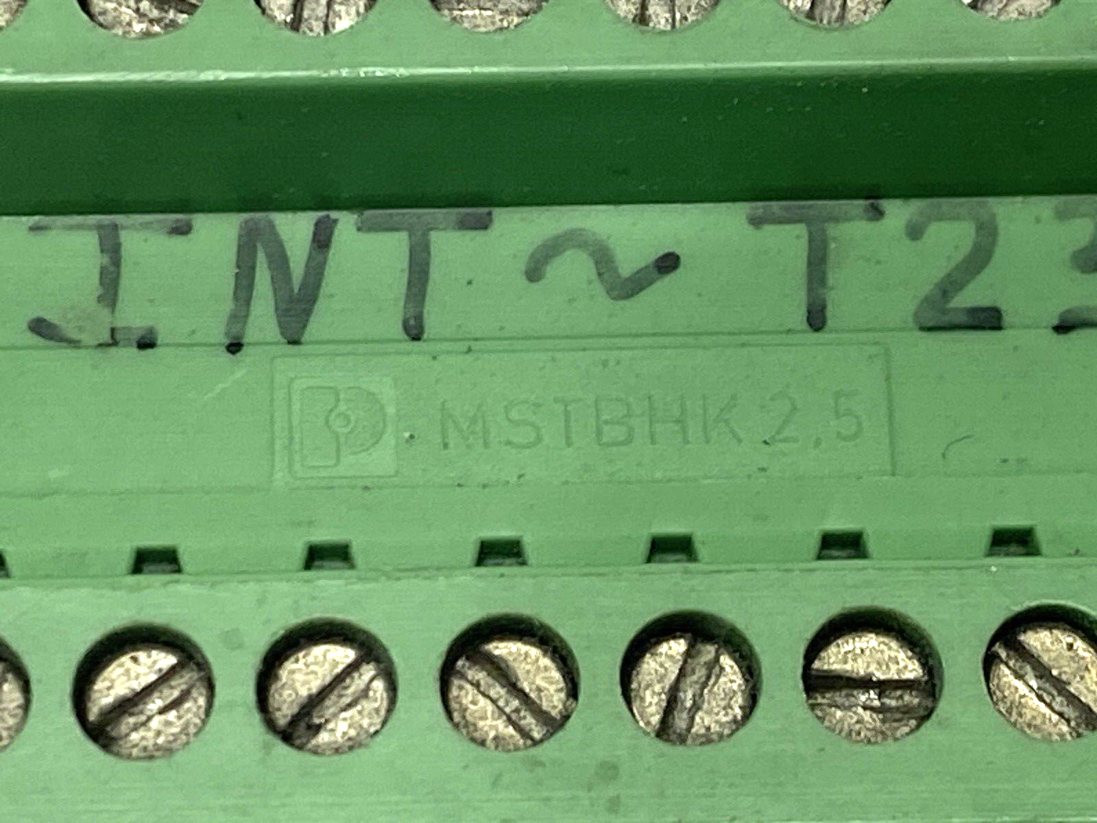 Phoenix Contact MSTBHK2,5 M/F 10-Pin DIN Rail Connectors MSTB 1,5 - Maverick Industrial Sales