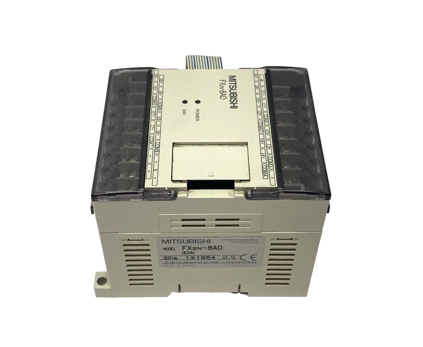 FX2N-8AD | Mitsubishi Analog Input Module 24VDC - Used - Maverick Industrial Sales