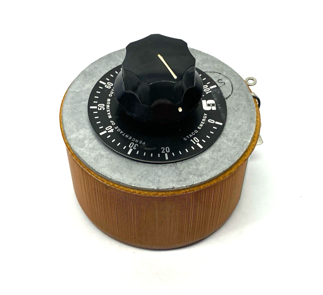 171 | Staco Energy Type Variable Control Transformer 120V Input, 1.75A Output - New – Open box - Maverick Industrial Sales