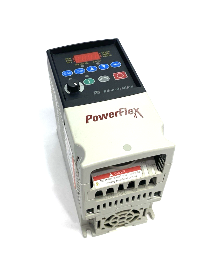 Allen Bradley 22A-D1P4N104 Ser. A PowerFlex 4- 0.4 kW (0.5 HP) AC Drive - Maverick Industrial Sales